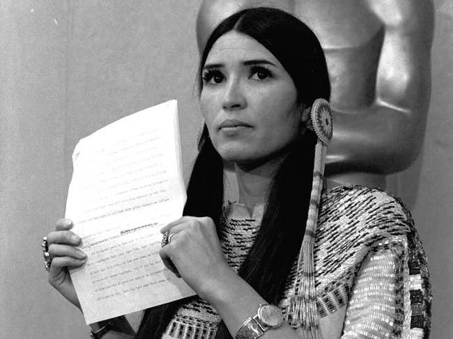 The Academy released the letter as it announced that Littlefeather has been invited to speak at its film museum in Los Angeles next month.