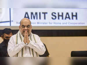 New Delhi_ Union Home Affairs and Cooperation Minister Amit Shah during the inau...