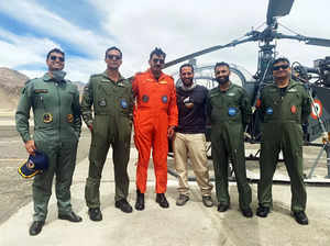 Ladakh, Aug 20 (ANI): Indian Air Force rescued an Israeli national suffering fro...