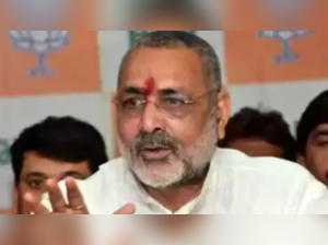 Union minister Giriraj Singh attacks Bihar CM Nitish Kumar and deputy CM Tejashwi Yadav