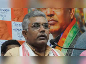 West Bengal BJP neta Dilip Ghosh hails ED, hints at CBI-TMC ‘nexus’