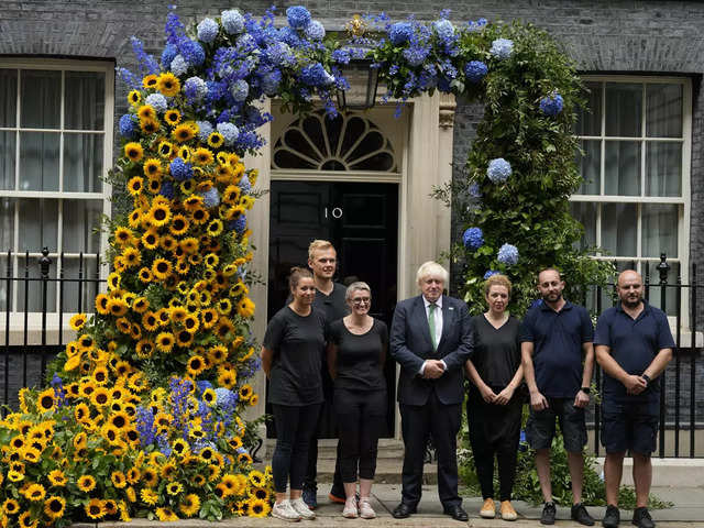​Johnson with florists