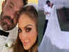 Jennifer Lopez posts first official pics of wedding with Ben Affleck in three different dresses. Check out the details
