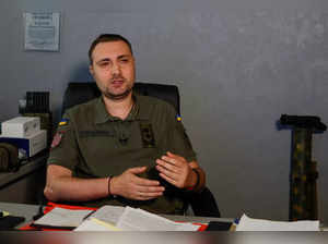 FILE PHOTO: Ukraine's Military Intelligence chief Budanov speaks during an interview with Reuters in Kyiv