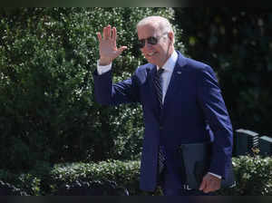 U.S. President Joe Biden arrives at the White House