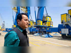 Chabahar: Union Shipping Minister Sarbananda Sonowal visits Chabahar Port to rev...