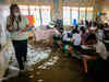 In pics: Students study in flooded Philippines' classroom