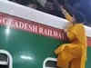 Woman tries to climb the roof of an intercity express train: See video