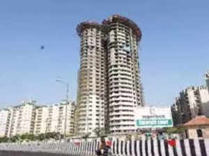 Noida Supertech towers all set to be levelled tomorrow