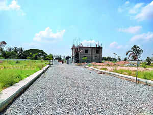 A farmer in Varthur claims the land developer has encroached on the approach road to his land