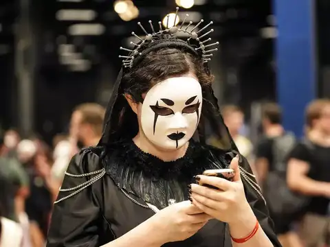​A cosplayer