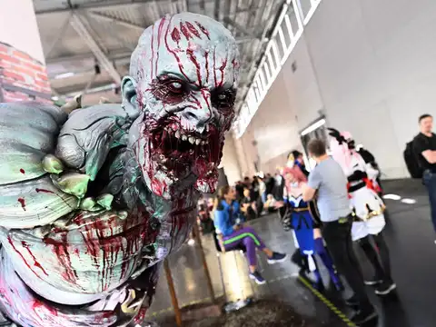 A monster statue
