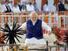 Watch video: PM Modi spins charkha at Khadi Utsav in Ahmedabad