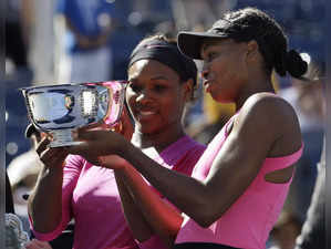 US Open-Williams Sisters Doubles Tennis