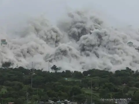 The pollution