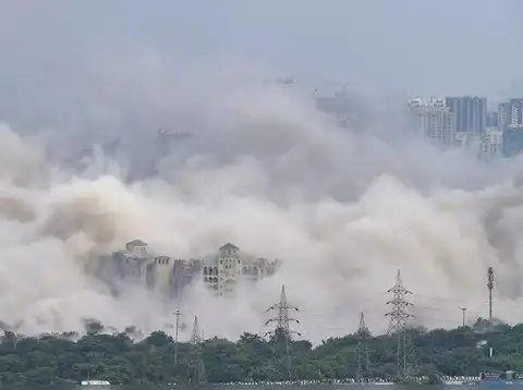 Impact of explosion
