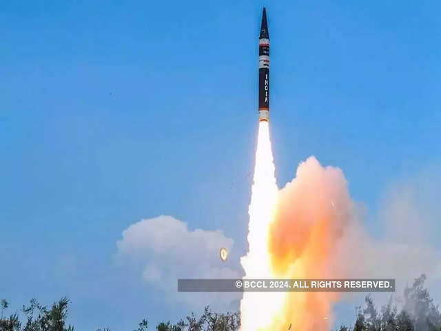 3 Agni-V missile