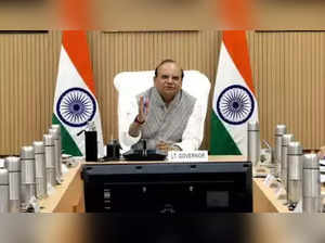 Delhi Lt Governor V K Saxena