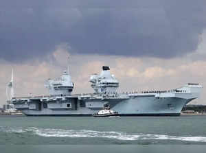 UK's biggest warship HMS Prince of Wales breaks down en route to US.