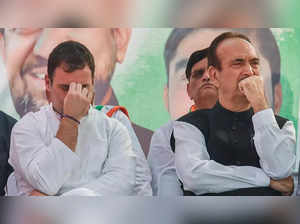 Ghulam Nabi Azad quits Congress, says immature Rahul has destroyed party