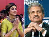 Shilpa Shetty Kundra brings Lord Ganesha home; Mahindra calls Lalbaugcha Raja the 'heart & soul' of Mumbai