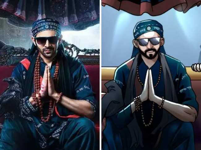 ​The comic book will be based on Kartik Aaryan's character in the movie - Rooh Baba.​