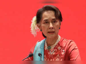 FILE PHOTO: Myanmar's State Counsellor Aung San Suu Kyi attends Invest Myanmar in Naypyitaw