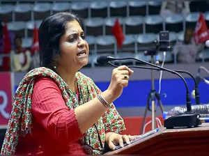 New Delhi, Sep 02 (ANI): File photo of social activist Teesta Setalvad, addressi...
