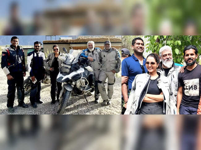 Manju Warrier and Ajith Kumar go for a bike ride trip to Ladakh. See details