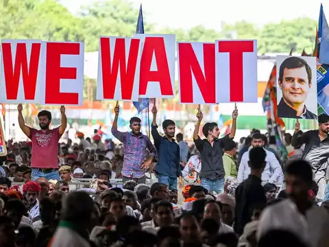 ​Supporters cheer