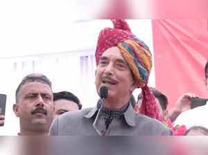 People of Jammu and Kashmir will decide name and flag of my party, Ghulam Nabi Azad says