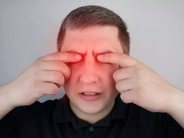 ​The eye-related symptoms