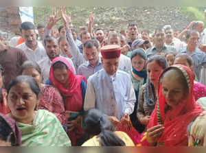 Himachal BJP veteran and two-time CM Dhumal defeated, but not politically over.(photo:Facebook/Prem Kumar Dhumal)