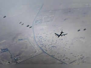 US B-52 bombers fly over Middle East amid tensions with Iran