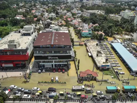 ​Aerial view of Sarjapur
