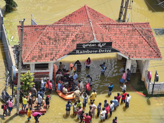 Submerged rainbow drive layout of Sarjapur