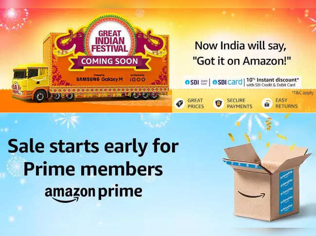 Amazon announces Great Indian Festival Sale 2022. Know how much discount you can avail