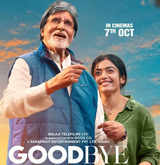 Goodbye poster showcases Amitabh Bachchan, Rashmika Mandanna as father, daughter