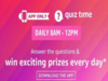 Amazon Quiz for September 6, 2022 is now live. Check questions and answers here