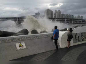 Typhoon Hinnamnor hits South Korea, two dead, several missing