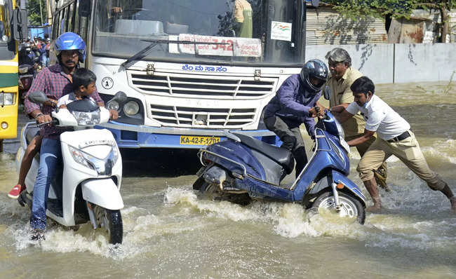 IT firms resort to work-from-home amid Bengaluru rain fury