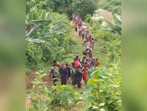 Fresh influx of Myanmar refugees in Mizorm as clashes intensify in coup hit country