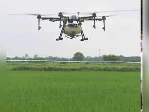 Drone will make crops healthy and farmers happy.