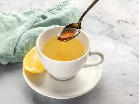 ​Honey and green tea