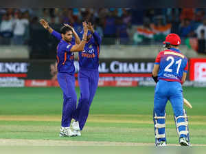 Bhuvneshwar Kumar picks five as India thrash Afghanistan by 101 runs.