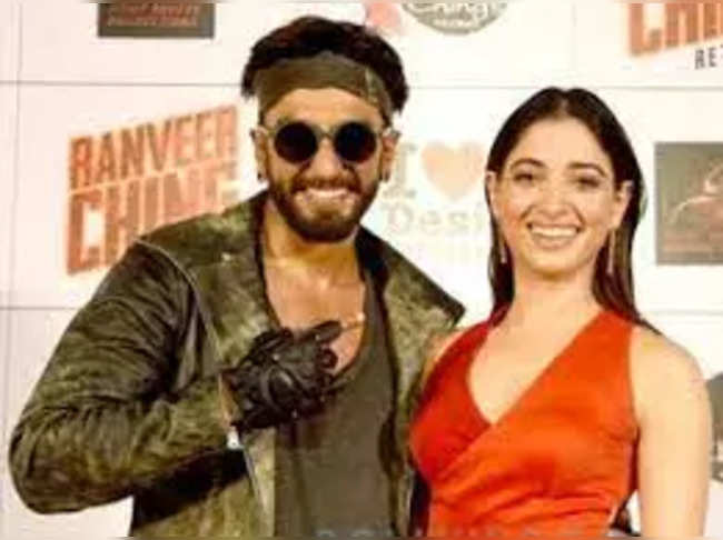 Ranveer Singh, Tamannaah Bhatia come together for an ad campaign