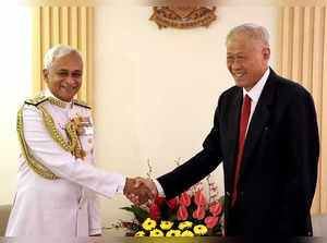 Singapore, Sep 08 (ANI): Former Chief of the Naval Staff Admiral Sunil Lanba (Re...