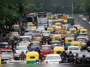 Bengaluru: Traffic jam on Seshadri Road near Freedom Park in Bengaluru on Thursday, July 07, 2022. (Photo: Dhananjay Yadav/IANS)