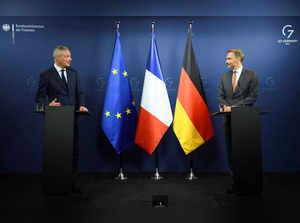 French Finance Minister Le Maire receives the Grand Cross of the Order of Merit of the Federal Republic of Germany