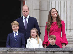 Britain's Prince William, Kate